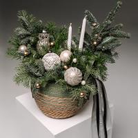 Композиция в кашпо маленька